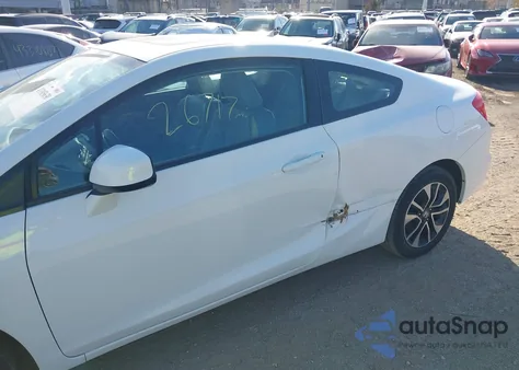 2013 Honda Civic Ex from USA, damaged, VIN 2HGFG3B8XDH529775